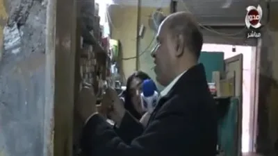 شاهد.. كفيف معجزة يعمل فى صناعة المفاتيح: اتعلمتها بالاجتهاد