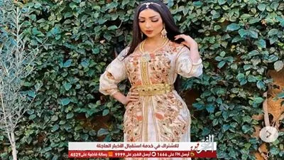 بالقفطان المغربي.. دنيا بطمة تتألق في أحدث جلسة تصوير لها