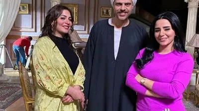 دنيا المصري من كواليس مسلسل 