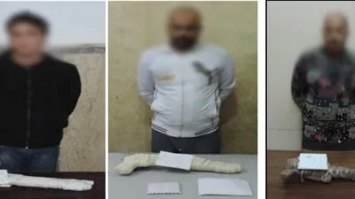 سقوط 3 عناصر إجرامية في القليوبية