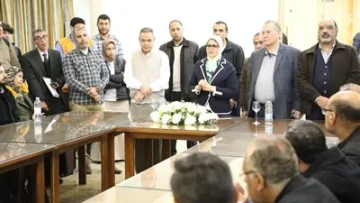 وزيرة الصحة تراجع الإجراءات الوقائية بالحجر الصحي