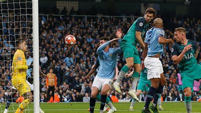 3 أرقام سلبية من خسارة مانشستر سيتي أمام توتنهام