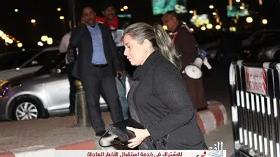 صابرين أبرز حضور عزاء نادية لطفي