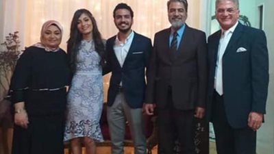 جمال عبدالناصر يحتفل بخطوبة نجله مهاب 