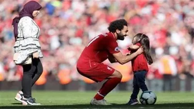 محمد صلاح يرزق بالمولودة الثانية 