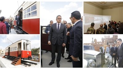 تمهيدًا لافتتاحه خلال أسابيع.. العناني يتفقد قصر البارون إمبان