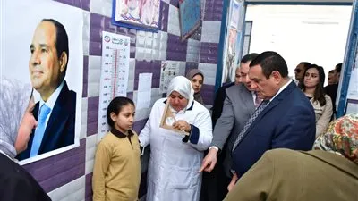 انطلاق مبادرة الرئاسة لعلاج أمراض سوء التغذية بمدارس البحيرة