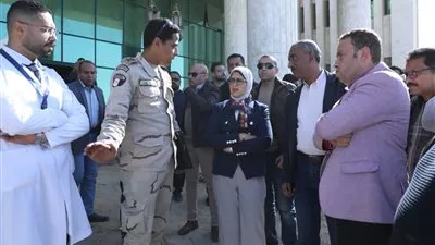 توجيهات مهمة لوزيرة الصحة بشأن مستشفى رأس سدر 
