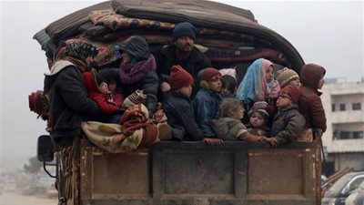 الأمم المتحدة: نزوح أكثر من 800 ألف سوري جراء حملة عسكرية روسية