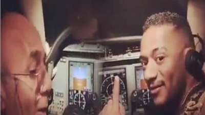 الطيار الموقوف عن نشر محمد رمضان فيديو له: 