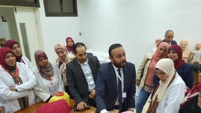 تدريب 120 طبيب امتياز بجامعة طنطا حول 