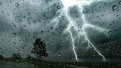 أمطار غزيرة ورعدية