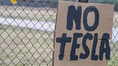 أيقاف بناء مصنع تسلا في ألمانيا بأمر من المحكمة