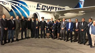 مصر للطيران تتسلم الطائرة الثانية من طراز إيرباص 