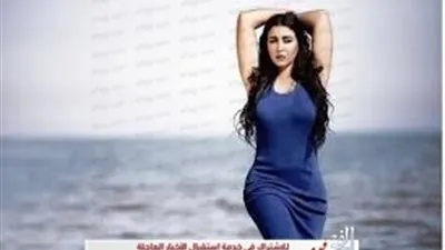 بفستان أحمر.. جيهان خليل تتألق في العرض الخاص لفيلم 