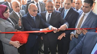 وزير العدل ومحافظ الإسماعيلية يفتتحان المحكمة الاقتصادية الجديدة