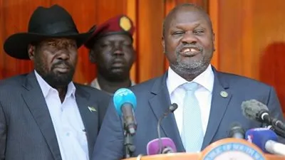زعيم المتمردين بجنوب السودان يحلف اليمين الدستورية كنائب لسلفا كير