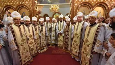 سيامة 9 كهنة جدد بإيبارشية شبرا الخيمة 