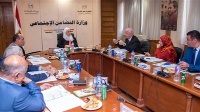 وزيرة التضامن تستعرض إنجازات المؤسسة العامة للتكافل الاجتماعي