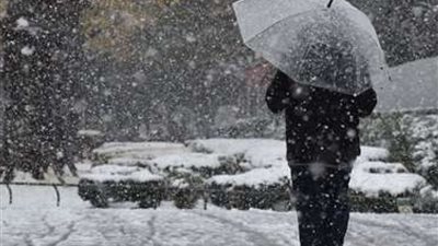 لحظة تساقط الثلوج في التجمع الخامس بالقاهرة الجديدة (فيديو)