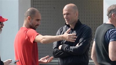 زيدان ضد جوارديولا.. قمة فنية طال انتظارها لأول مرة