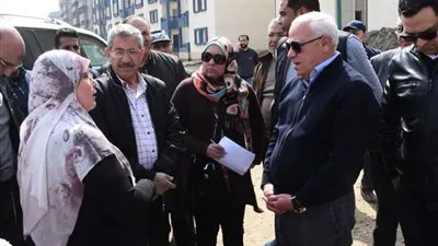 انتهاء 65٪ من أعمال ترفيق مشروع الإسكان الاجتماعي ببورسعيد