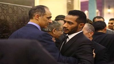 عزاء مبارك.. نجوم الفن يقدمون العزاء لأسرة الرئيس الأسبق محمد حسني مبارك 