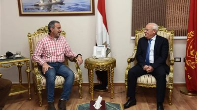 محافظ بورسعيد يستقبل وفد بنك الاستثمار الأوروبي (صور)