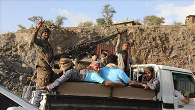 معارك بين القوات اليمنية ومليشيا الحوثي في الجوف