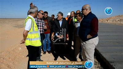محافظ المنيا يتفقد مراحل إنشاء مصنع بنجر السكر 