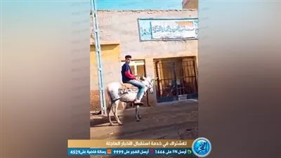ننشر قرار تعليم الدقهلية في واقعة دخول طالب بحمار مدرسة
