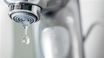 قطع المياه عن 