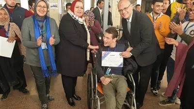 يوم رياضي للطلاب ذوي القدرات الخاصة بـ