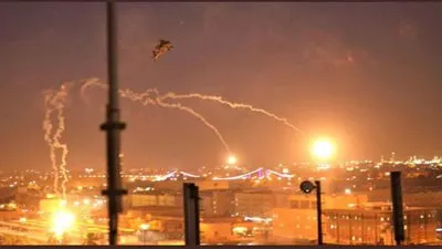 سقوط صاروخين بالمنطقة الخضراء في بغداد 