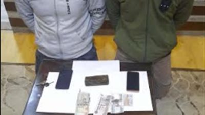 القبض على عاطلين لحيازتهما 