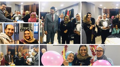 أميرة كويتية تبدي انبهارها بمنتجات المرأة المصرية بالمتحف الإسلامي (فيديو)