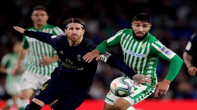 أهداف مباراة - ريال بيتيس 2 × 1 ريال مدريد