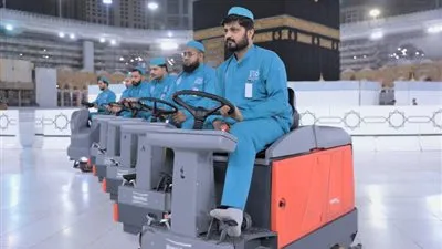 شؤون الحرمين: غسل صحن الطواف وتعقيمه 3 مرات بسبب 