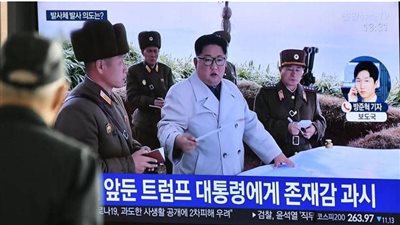 زعيم كوريا الشمالية يشرف على تجربة صاروخية للمرة الثانية في أسبوع