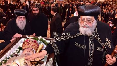 في عظته الإسبوعية.. البابا تواضروس يكشف مساهمات الأنبا صرابامون الكنسية