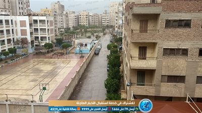 الأمطار تضرب شوارع مدينة نصر (فيديو وصور)