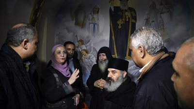 وزيرة التضامن من منطقة الزرايب: تعويضات وإعانات عاجلة (صور)