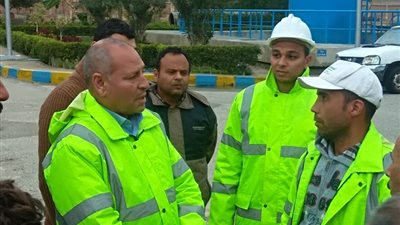 نائب محافظ القاهرة يتفقد محطة مياه الصرف الصحي الرئيسية