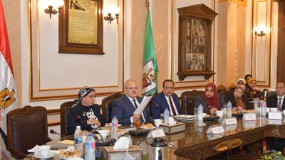 رئيس جامعة القاهرة يتابع خطة التحول للتعليم الإلكتروني