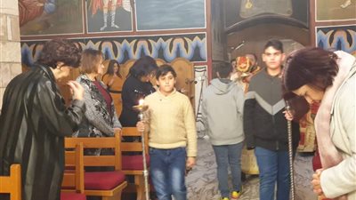 شاهد.. قداس إلهي من أجل الصلاة لمرضى كورونا 