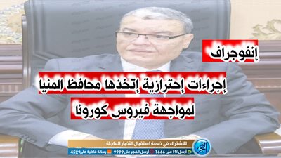 إنفوجرافيك.. قرارات عاجلة في المنيا لمواجهة الكورونا 