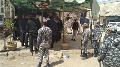 شاهد.. إزالة تعدي مقهى على حرم أثري بمنطقة البساتين