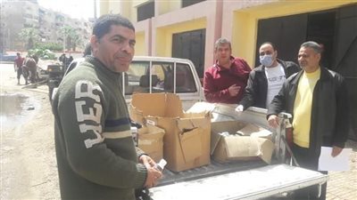 ضبط 700 عبوة مطهر 