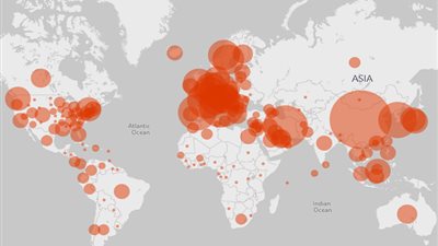 لحظة بلحظة.. إحصائيات وأرقام فيروس كورونا حول العالم