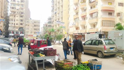 غلق  الأسواق الأسبوعية غرب المنصورة لمواجهة كورونا 